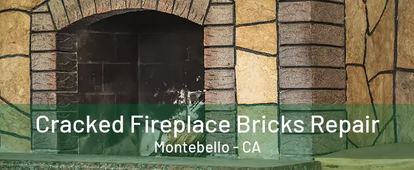 Cracked Fireplace Bricks Repair Montebello - CA