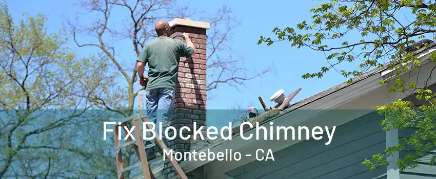 Fix Blocked Chimney Montebello - CA