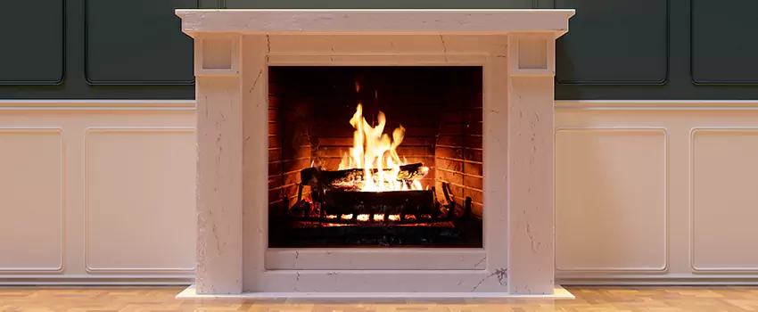 Decorative Electric Fireplace Installation in Montebello, California