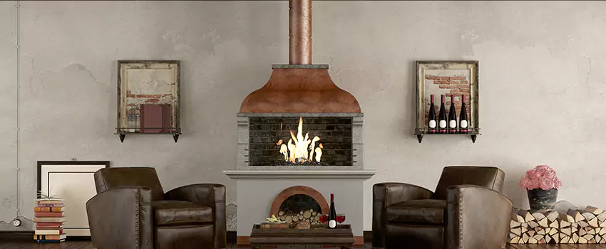 Thelin Hearth Products Providence Pellet Insert Fireplace Installation in Montebello, CA