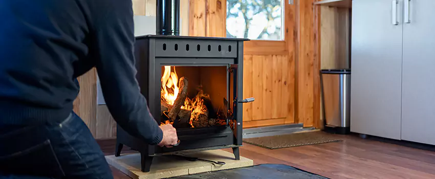 Open Hearth Wood Fireplace Installation in Montebello, CA