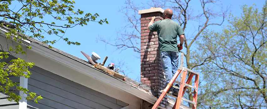 Vinyl and PVC Chimney Flashing Installation in Montebello, CA